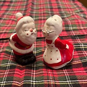 Charming Holiday Santa and Mrs. Claus Shaker Set